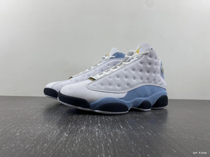 1st Kicks Shoes Grey 414571-170 Air Blue Jordan 13 0712